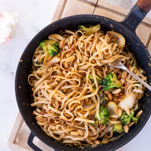 Vegetarisk pad see ew