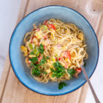 Pasta i pikantsauce