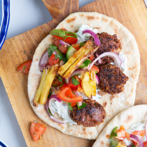 Græske vegetarfrikadeller