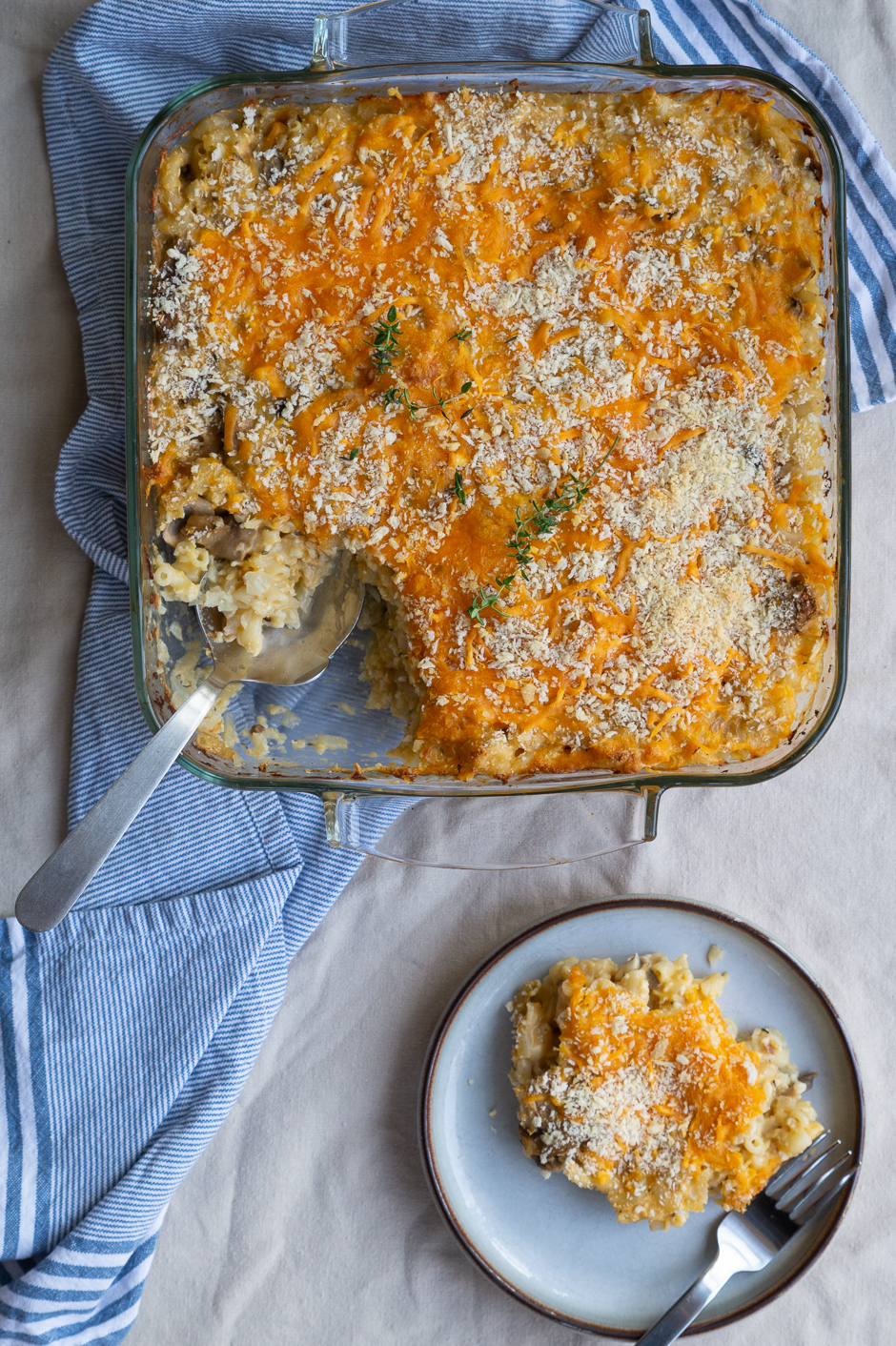 Mac and cheese med blomkål