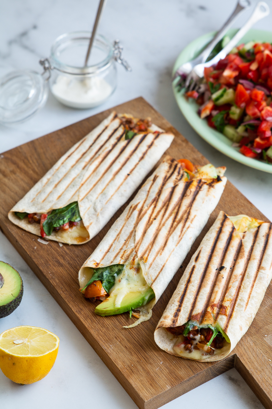 Vegetarisk burritos