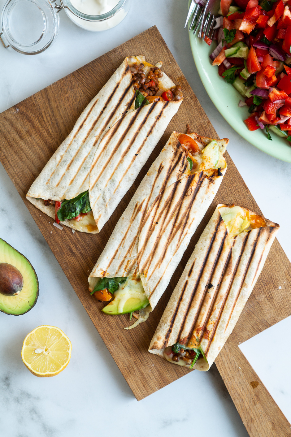 Vegetarisk burritos