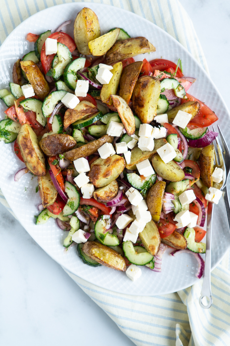 Græsk kartoffelsalat