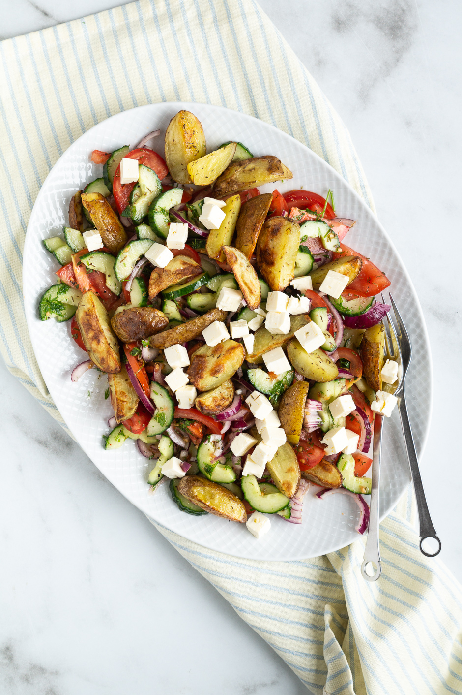 Græsk kartoffelsalat