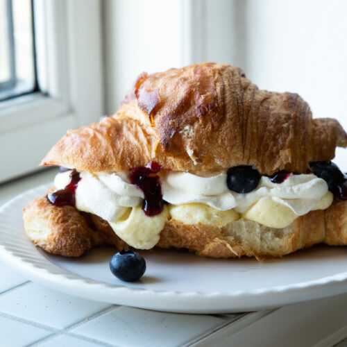 Fastelavnsbolle croissant