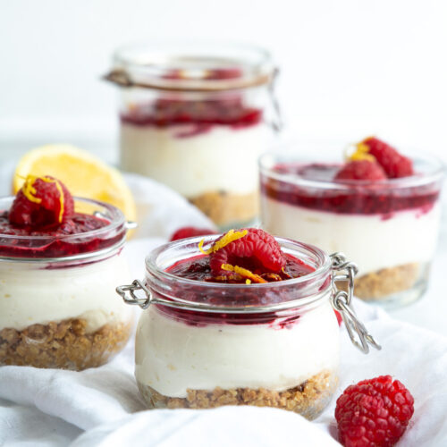 Cheesecake i glas