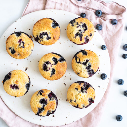 Blåbærmuffins