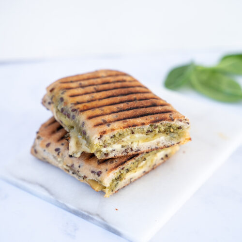 Panini med stegte kartofler