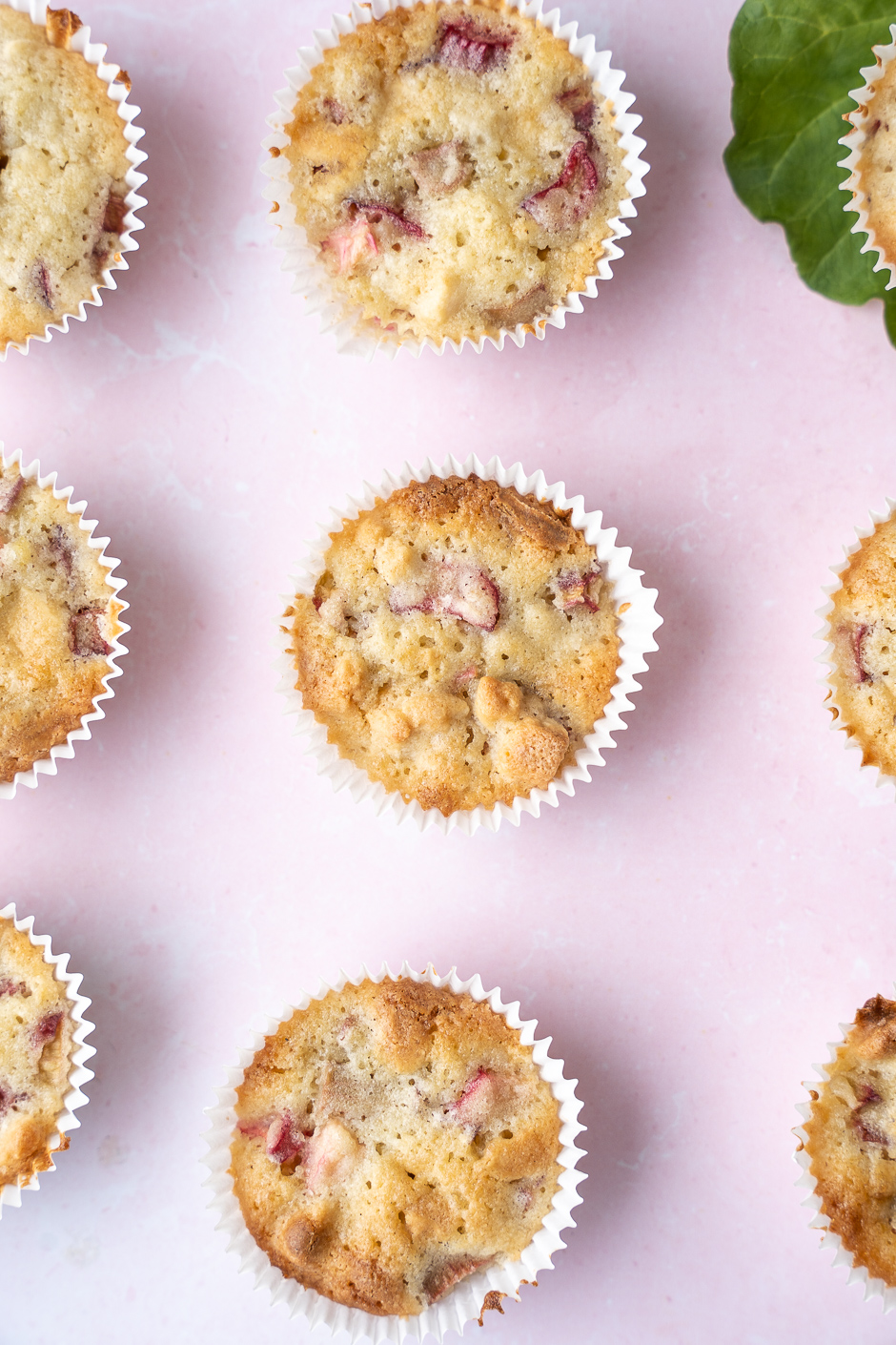 Rabarbermuffins