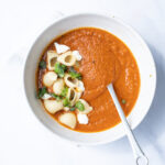 Bagt tomatsuppe