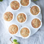Pæremuffins