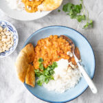 Indisk dahl med søde kartofler