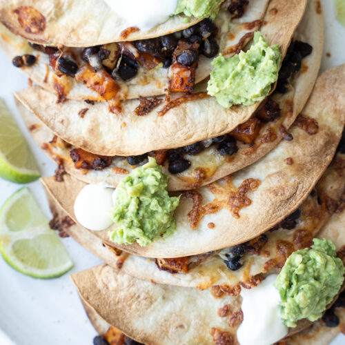 Butternut squash tortillas