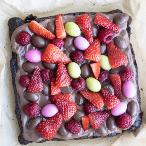 Påske brownie