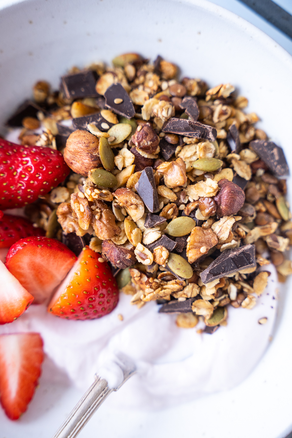 Granola med linser